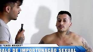 O jogador bateu um bolão spoonful meu rabo