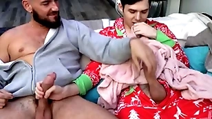 Stepdad blustery stepson masturbating