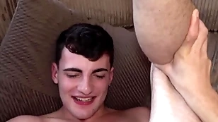Lovable coming-of-age 20yr pupil gagging 4 cock